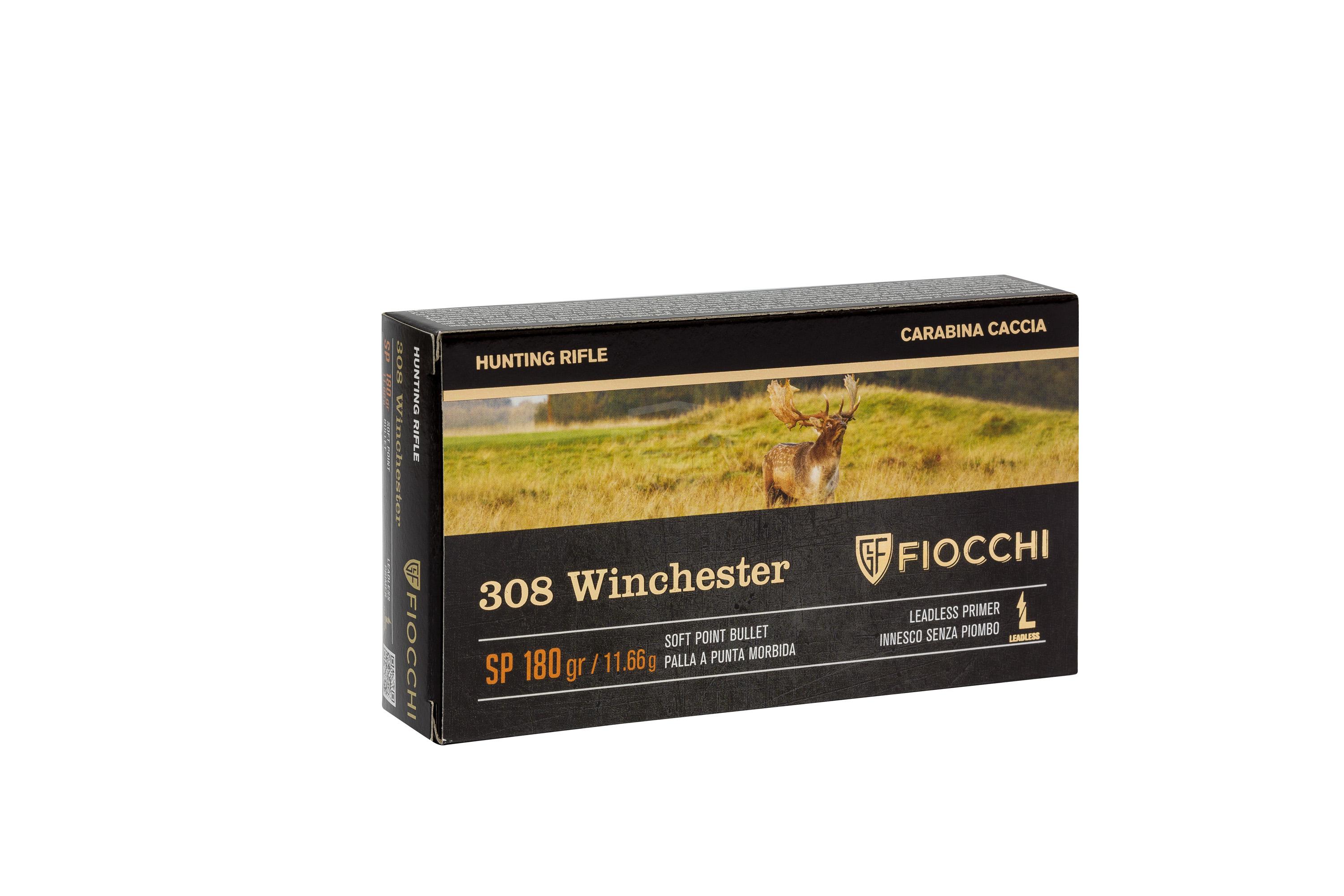 FIOCCHI 308 WINCHESTER SP 180