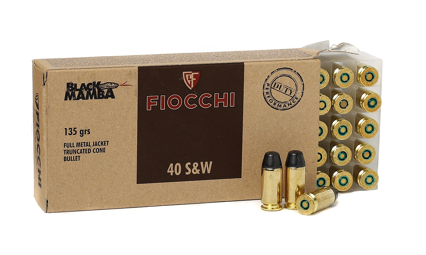 FIOCCHI 40S&W Black Mamba 135grs