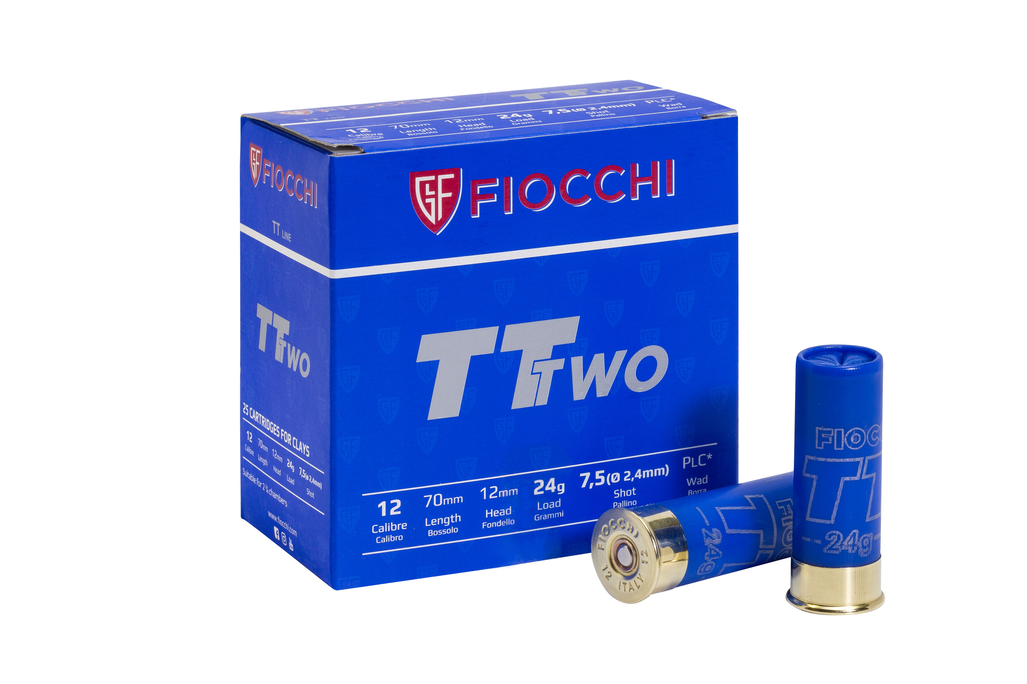 FIOCCHI TT TWO 24 g 7,5 12/70/12